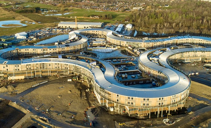 Nu kommer der rigtigt køkken på Nyt Nordsjællands hospital